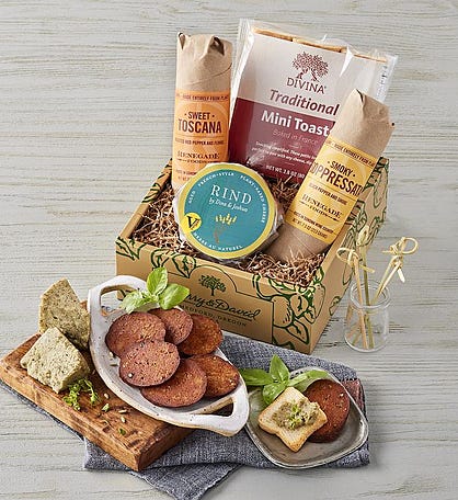 Classic Vegan Charcuterie and Cheese Assortment